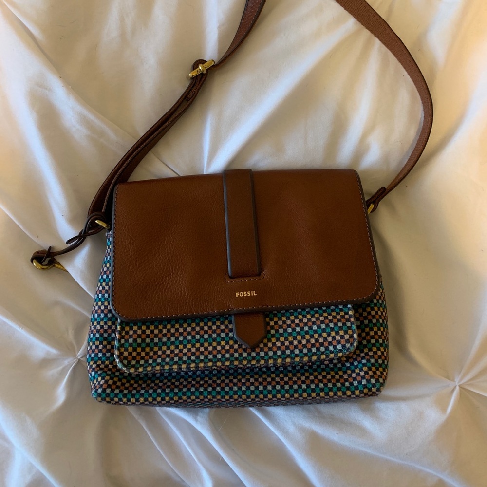 Fossil small crossbody bag - Picture 1 of 3